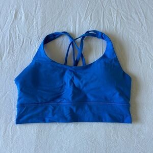 Lululemon Energy Longline Bra - Pipe Dream Blue